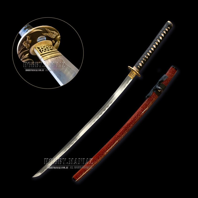 Handmade Full Tang Damascus Folded Japanese Samurai Katana Collection XII