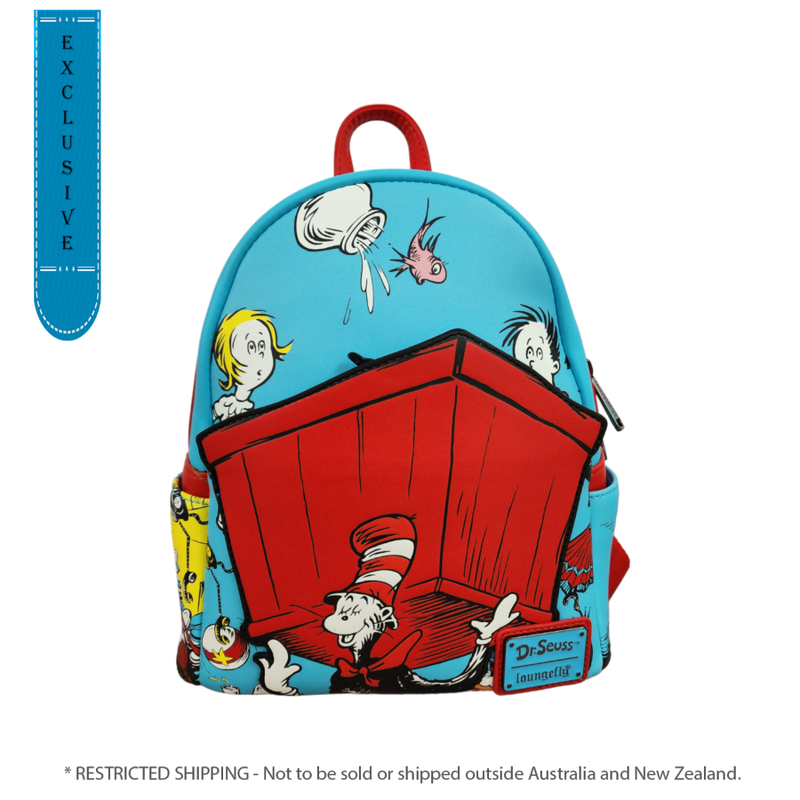 Dr Seuss - Thing 1 & 2 Box Mini Backpack RS