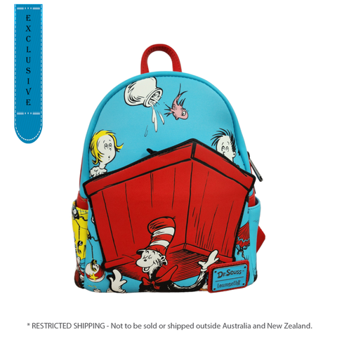 Dr Seuss - Thing 1 & 2 Box Mini Backpack RS