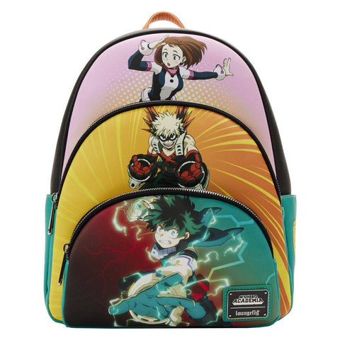My Hero Academia - Triple Pkt Scene Mini Backpack