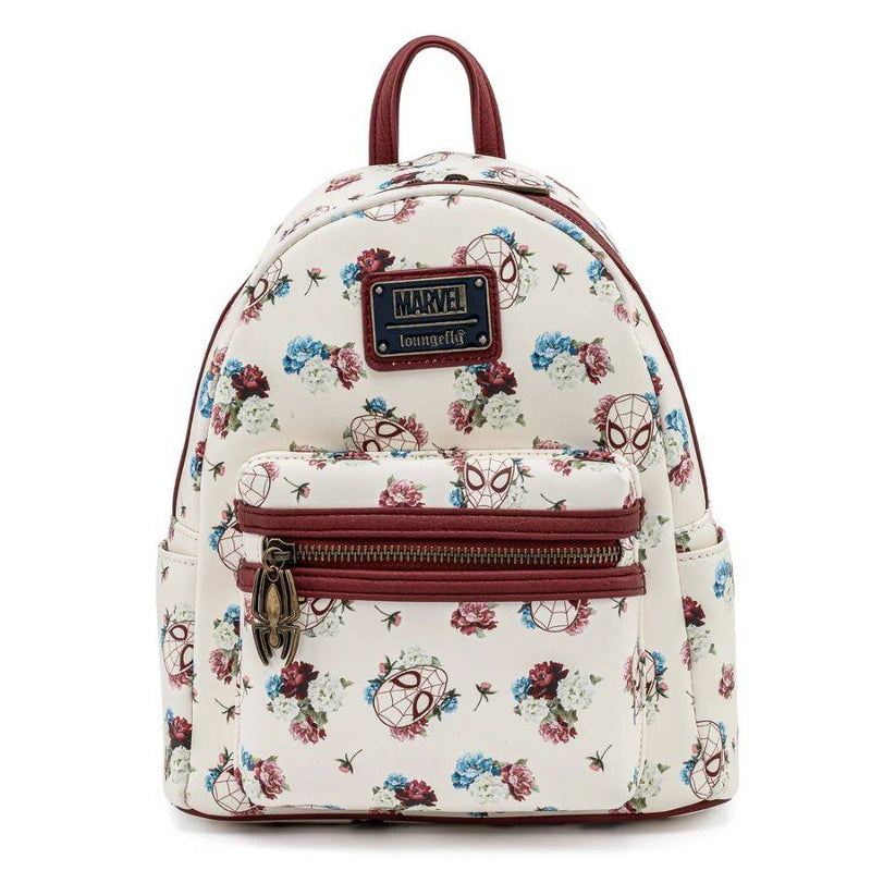 Marvel - SpiderMan Floral Mini Backpack