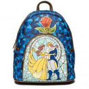 Beauty and the Beast (1991) - Stain Glass Mini Backpack