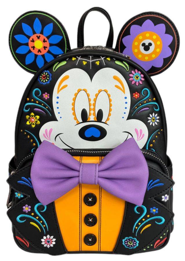 Disney - Mickey Sugar Skull Mini Backpack