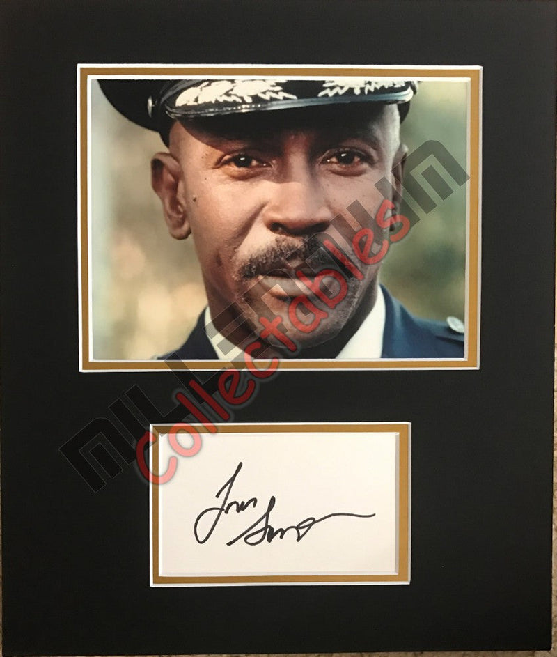 Louis Gossett Jr - Autograph Card