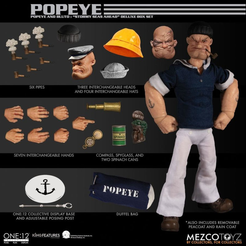 Popeye - Popeye & Bluto One:12 Collective Set