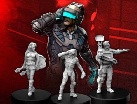 Cyberpunk Red RPG: Edgerunners C - Rocker, Netrunner, and Media