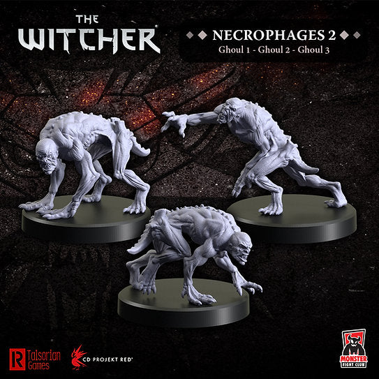 The Witcher Miniatures: Necrophages 1 - Ghouls