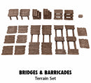 Monster Fight Club Terrain - Bridges and Barricades