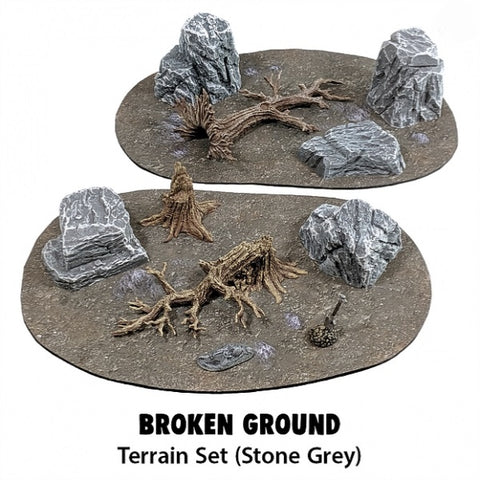 Monster Fight Club Terrain - Broken Ground