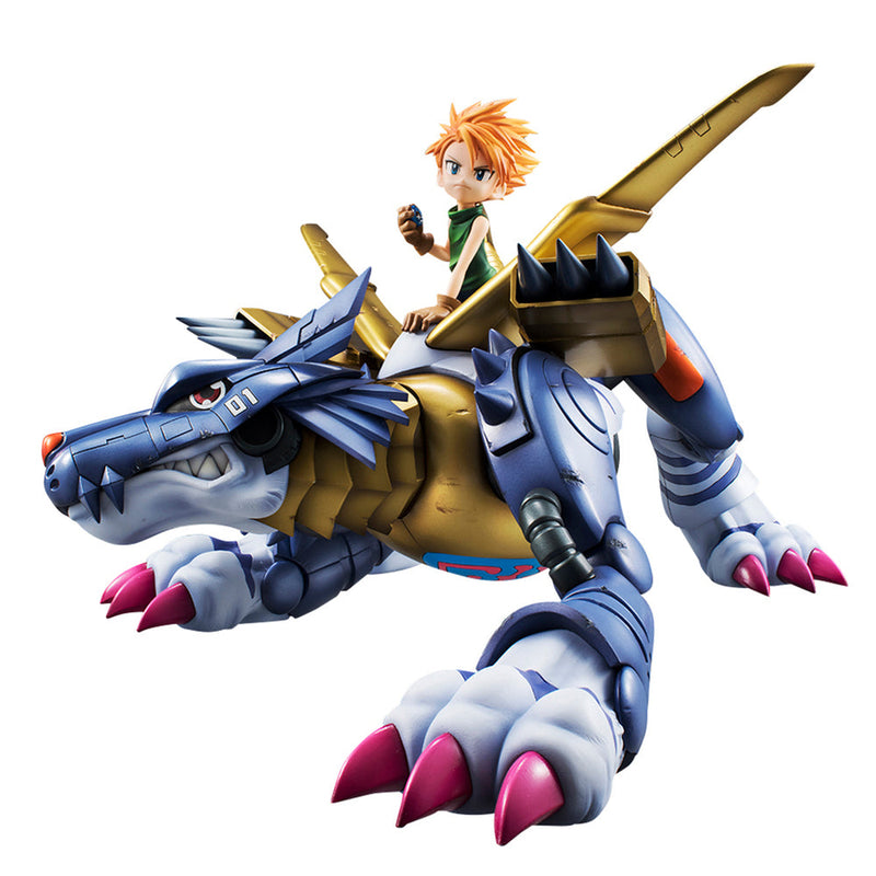 Precious G.E.M. Digimon Adventure Metal Garurumon & Ishida Yamato