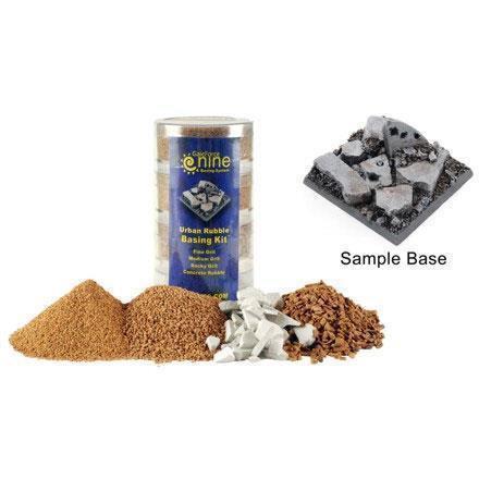 Hobby Round Basing Kit - Urban Rubble