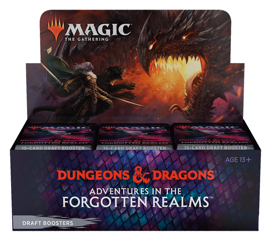 Magic the Gathering MTG - Adventures in the Forgotten Realms - Draft Booster Display