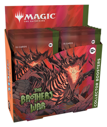 Magic the Gathering Brothers War Collector Booster Display