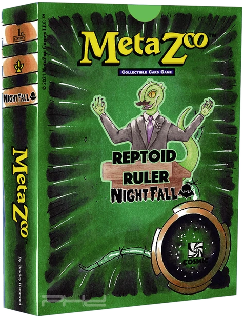 MetaZoo TCG Nightfall Theme Deck Display (10)