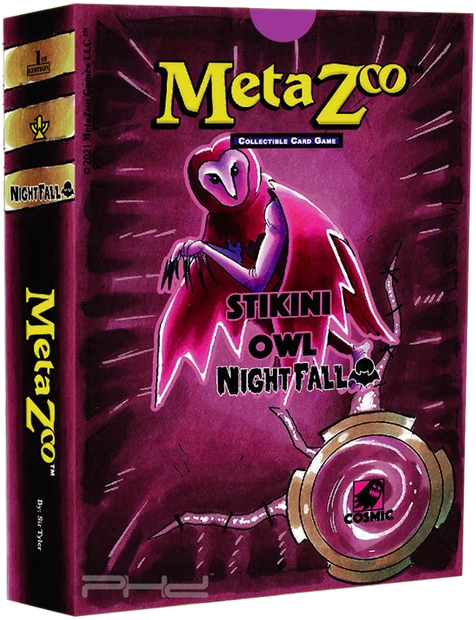 MetaZoo TCG Nightfall Theme Deck Display (10)