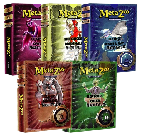 MetaZoo TCG Nightfall Theme Deck Display (10)