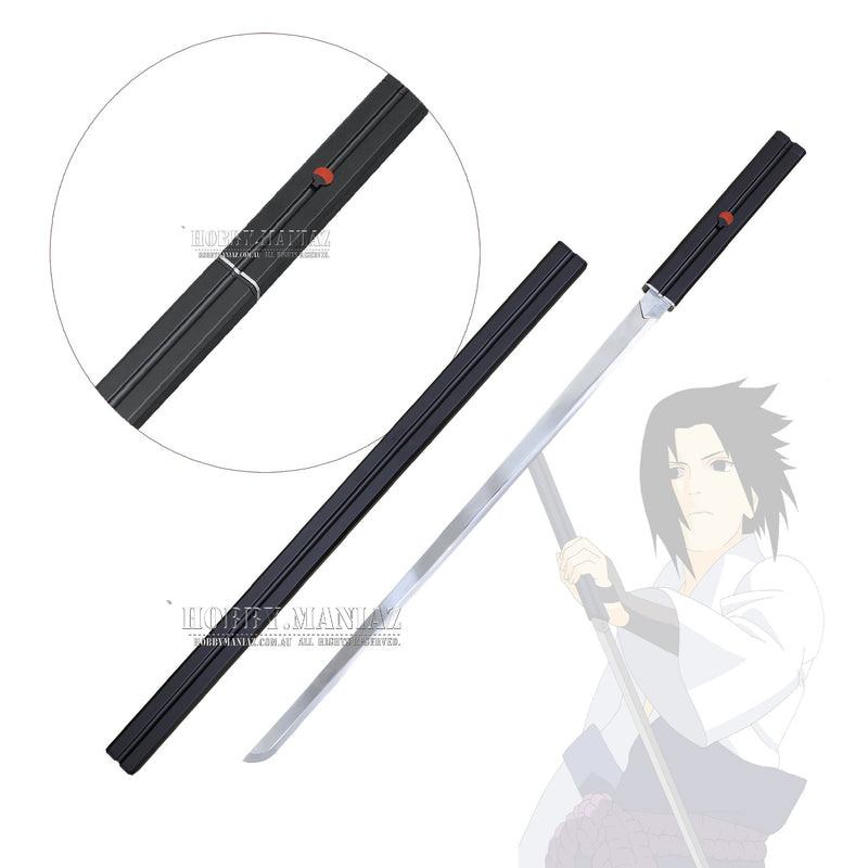 Naruto Sasuke Grass Cutter Sword - Premium - Black (METAL)