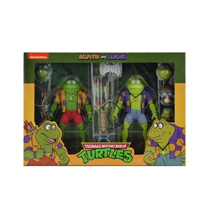 TMNT - Genghis & Rasputin Frog 7" Figure 2pk