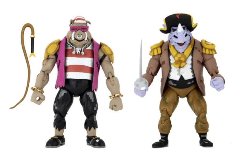 TMNT - Pirate Rocksteady & Bebop 2pk