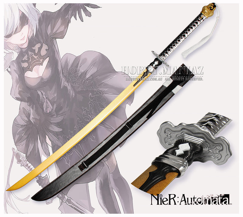 Nier Automata Cosplay Gold 9S Sword