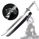 Nier Automata Cosplay 2B Silver Platinum Sword