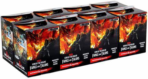 D&D Icons of the Realms Fangs and Talons Booster Brick