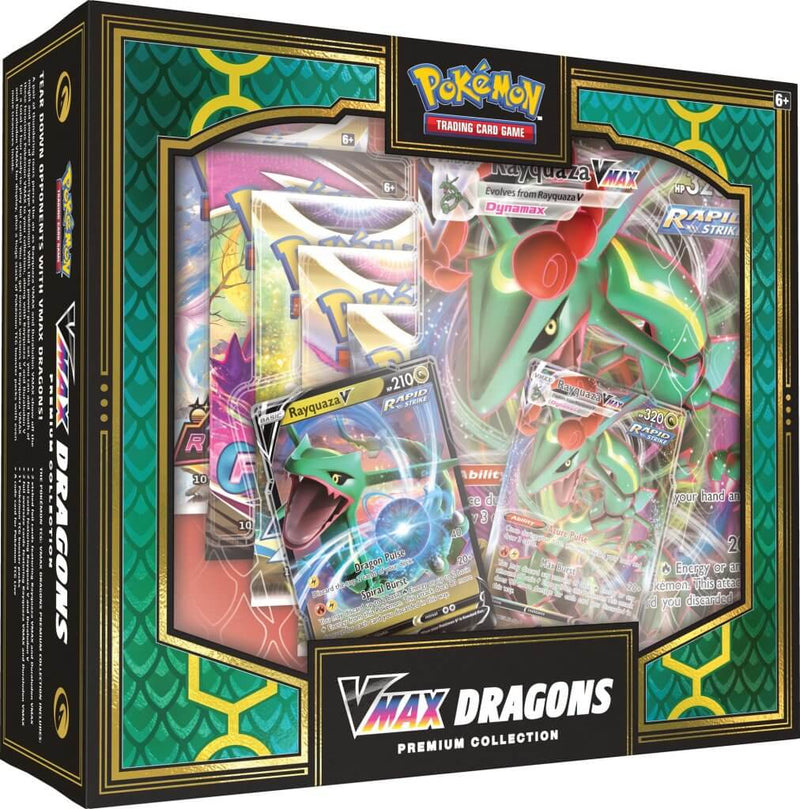 POKÉMON TCG VMAX Double Dragon Duraludon/Rayquaza Premium Collection