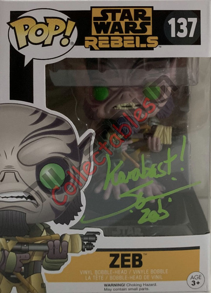 Zeb - Star Wars REBELS POP(137) - Steve Blum