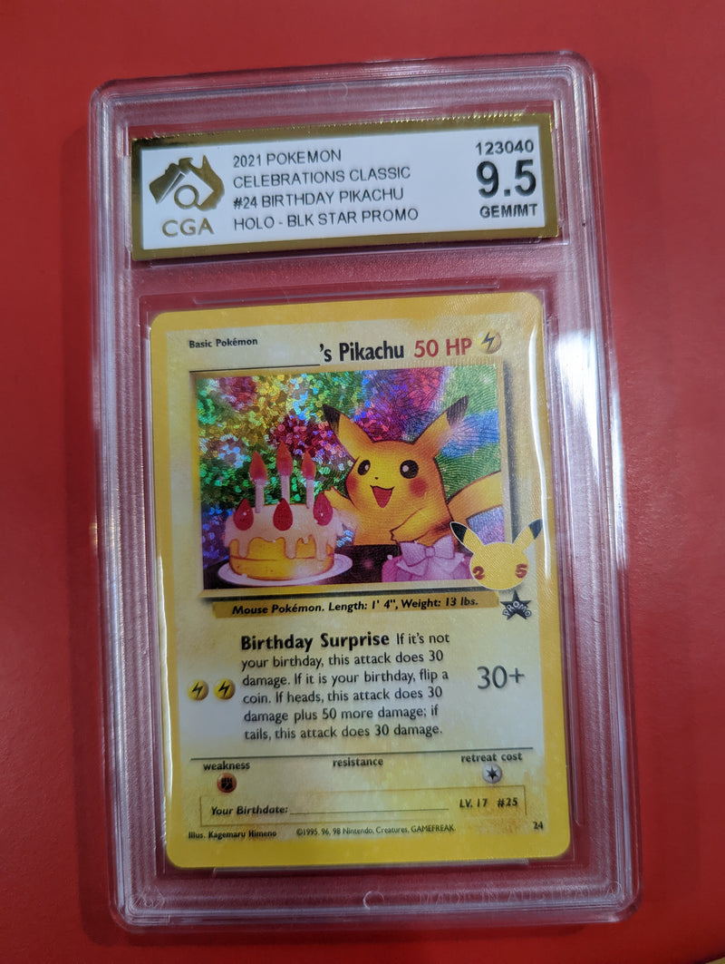 Birthday Pikachu Celebrations