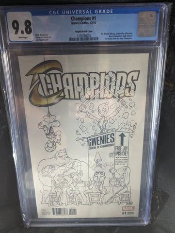 Champions #1 GRADED CGC 9.8
