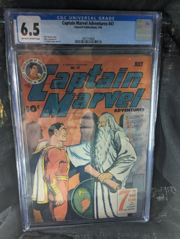 Captain Marvel #47 GRADED CGC 6.5