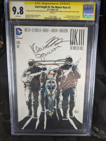 Dark Knight III: The Master Race #2 GRADED CGC 9.8