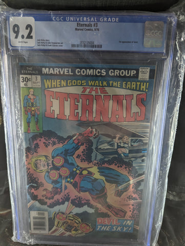 Eternals #3 GRADED CGC 9.2
