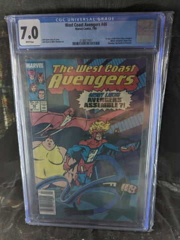 West Coast Avengers #46 GRADED CGC 7.0