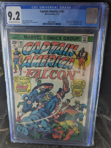 Captain America #181 GRADED CGC 9.2