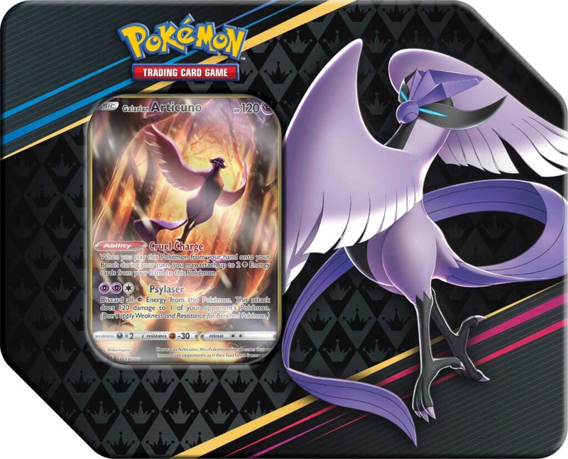 Pokemon TCG: Crown Zenith Tin - Galarian