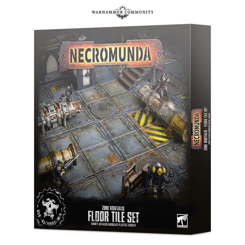 Necromunda Zone Mortalis Floor Tile Set