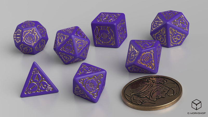 The Witcher Dice Set. Dandelion - Viscount de Lettenhove (7)