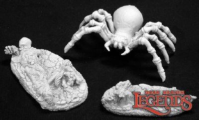 Reaper: Dark Heaven Legends: Giant Spider & Victims (metal)
