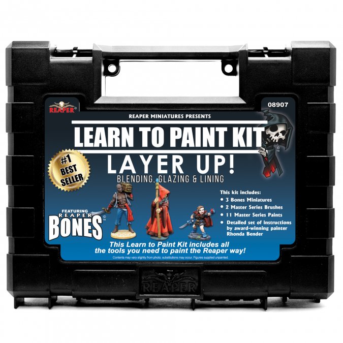 Reaper Bones - Bones Learn to Paint Kit - Layer Up!