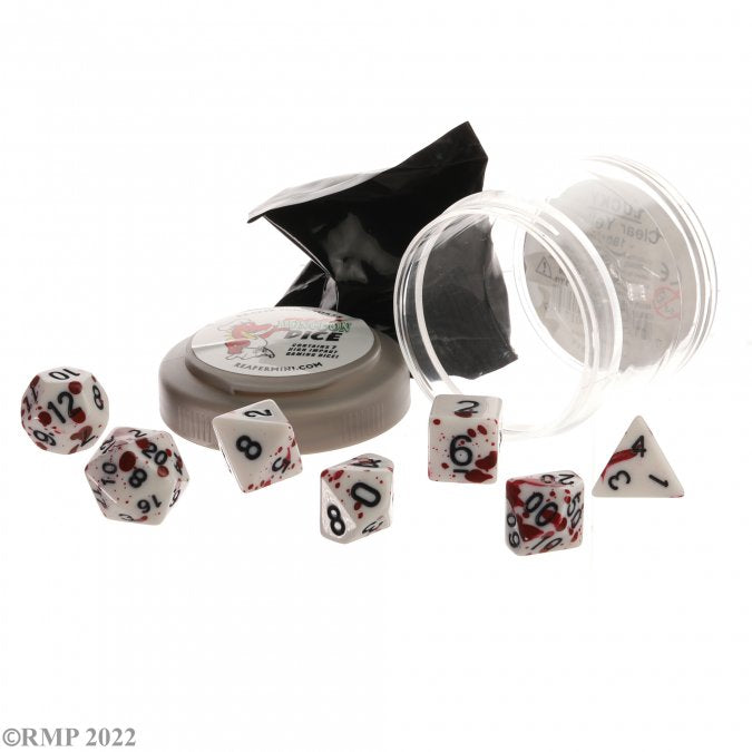 Reaper: Pizza Dungeon Dice: Lucky Dice - Blood Splatter