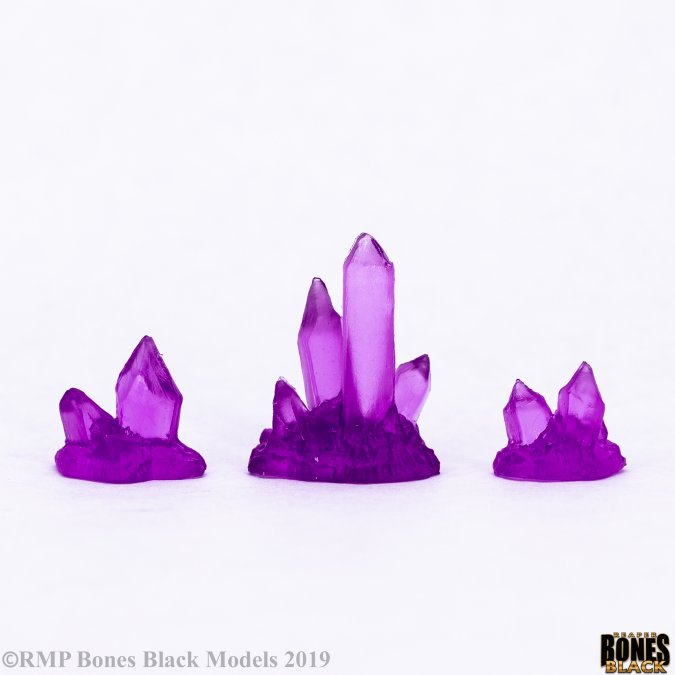 Reaper Bones Black - Darkreach Crystals (3)