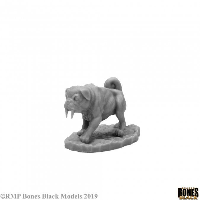 Reaper Bones Black - Sabertooth Pug