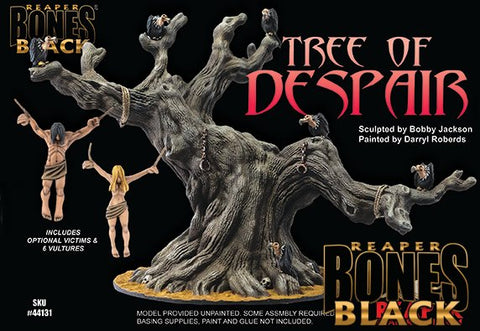 Reaper Bones Black - Tree of Despair - Bones Black Deluxe Boxed Set
