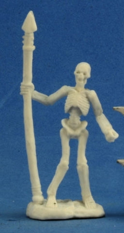 Reaper Bones - Skeleton Warrior Spearman (3)
