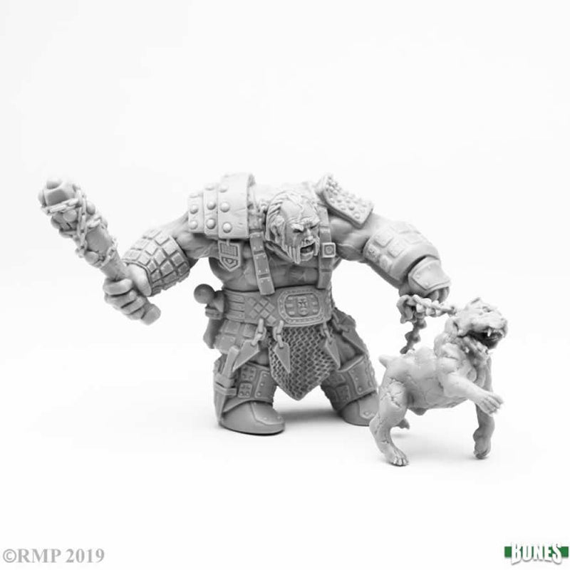 Reaper Bones - Fire Giant Huntsman w/ Hell Hound