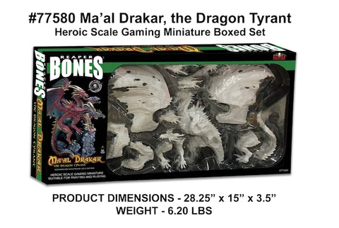 Reaper Bones - Ma'al Drakar, the Dragon Tyrant