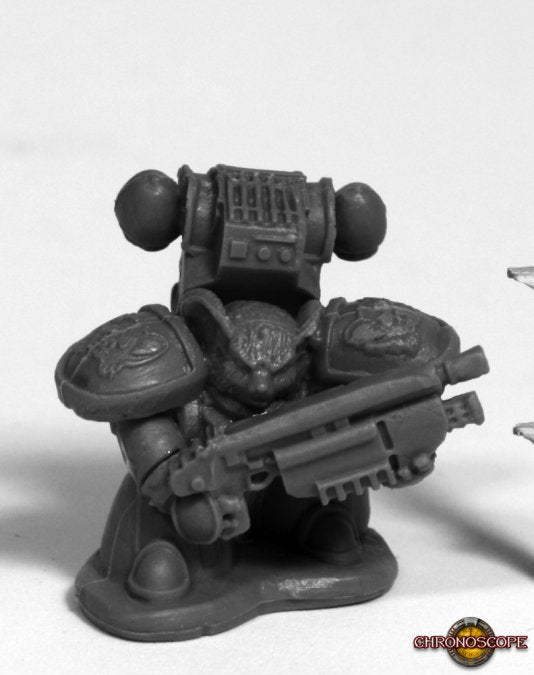 Reaper: Chronoscope Bones: Space Mousling Gun Raised