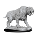 Miniature - Unpainted Saber-Tooth Tiger