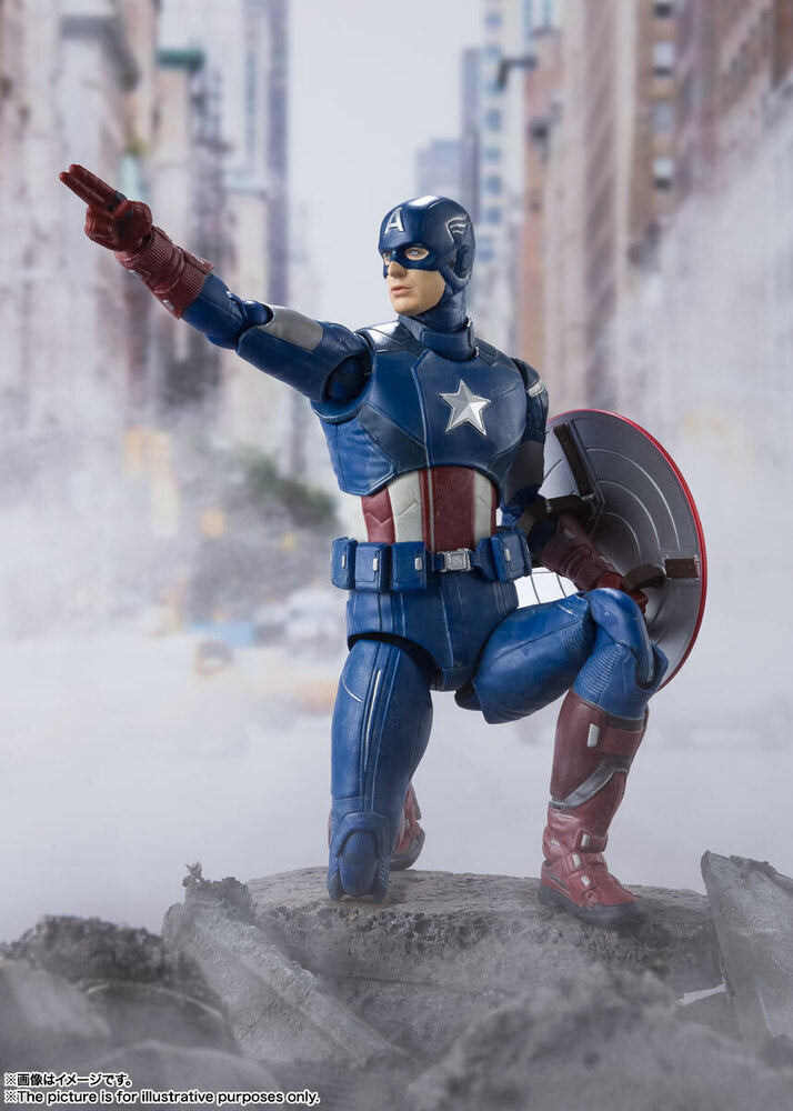 S.H.Figuarts CAPTAIN AMERICA - EDITION- (AVENGERS)